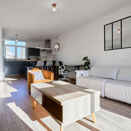 Apartment Bright In Hypercenter With Parking Tourcoing